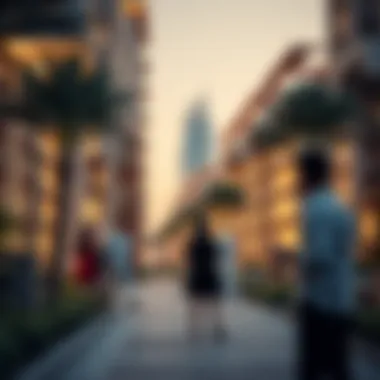 Investors examining property opportunities in Dubai