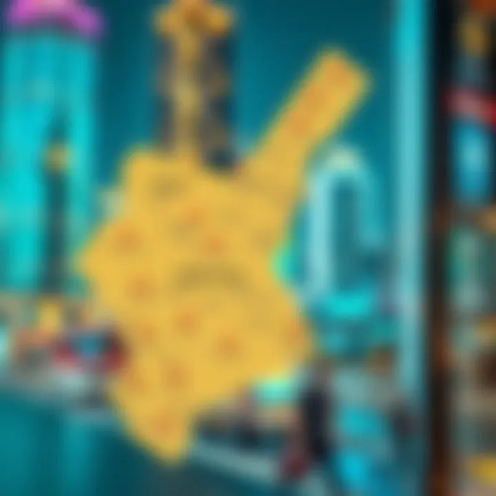 Key Commercial Areas for Small Offices in Dubai A map of Dubai highlighting key commercial districts