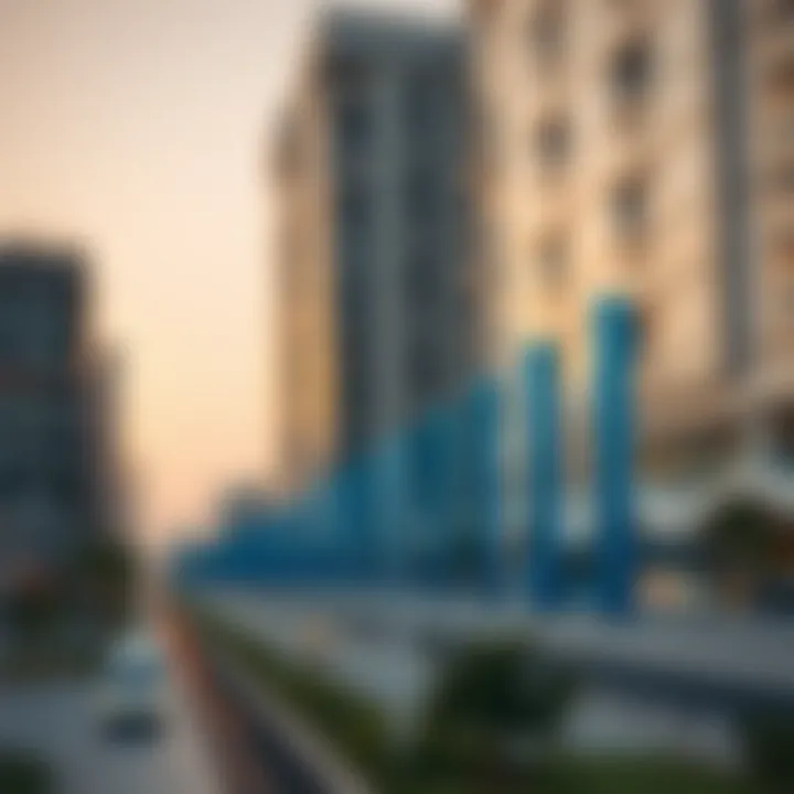 Investment potential graph illustrating market trends