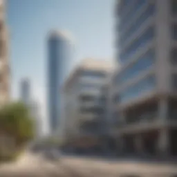 Scenic view of Al Nahda, Dubai showcasing modern architecture