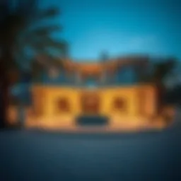 Stunning villa architecture by the beach