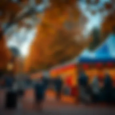 Local autumn festival showcasing community spirit