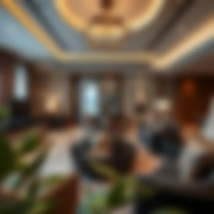 Luxury apartment interiors in Dubai