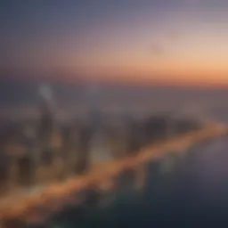 Panoramic view of Al Hira Corniche showcasing the stunning skyline