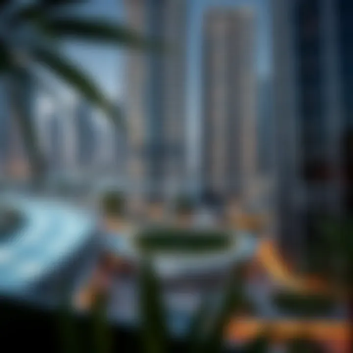 Business Bay area highlighting key amenities and infrastructure