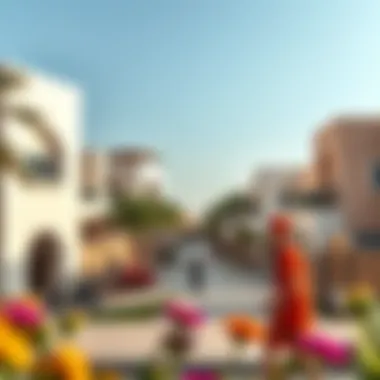 Vibrant community life in Jumaira