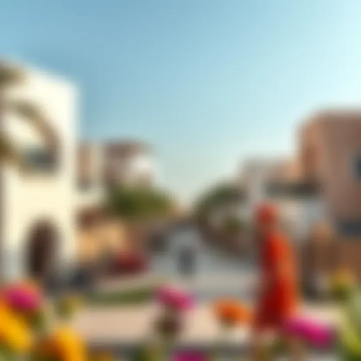 Vibrant community life in Jumaira