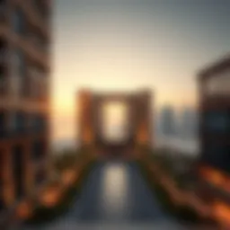 Breathtaking view of Park Hyatt Creek's stunning architecture