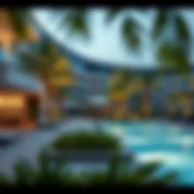 Exclusive Amenities in Yas Park View Luxurious amenities at Yas Park View community area