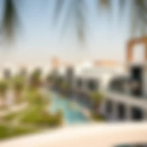 Panoramic view of Yas Park View showcasing modern architecture