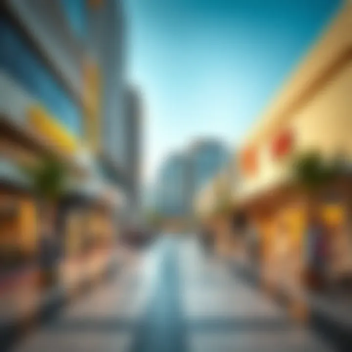 Shopping and Amenities in مجمع زايد مزهر Modern amenities and shopping areas in مجمع زايد مزهر