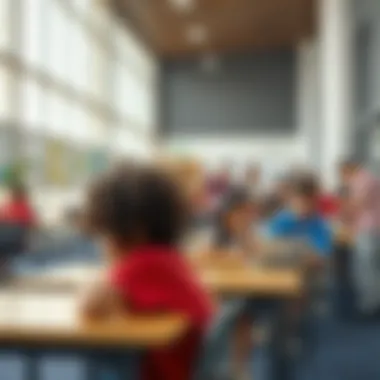 Children engaging in fun educational activities at a Dubai school.