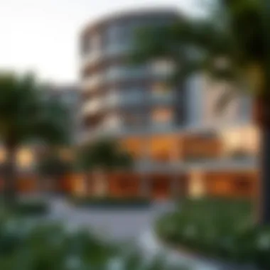 Architectural design of Hadiqat Al Reem