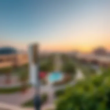 Panoramic view of Hadiqat Al Reem