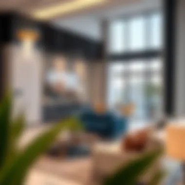 Luxurious living space in a Dubai rental