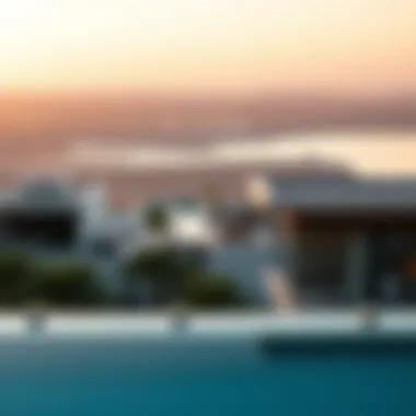 Stunning view from a Dubai holiday rental