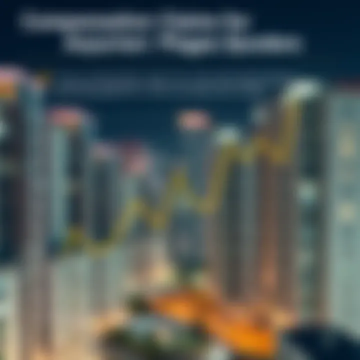 Graph depicting compensation claims for demolished buildings