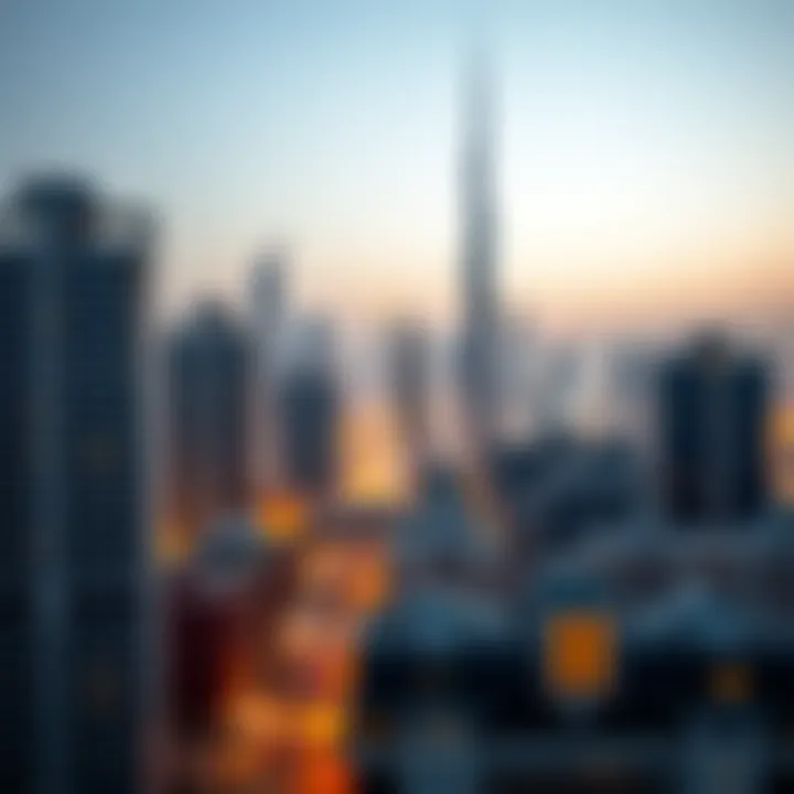 Dubai skyline showcasing the dynamic real estate market