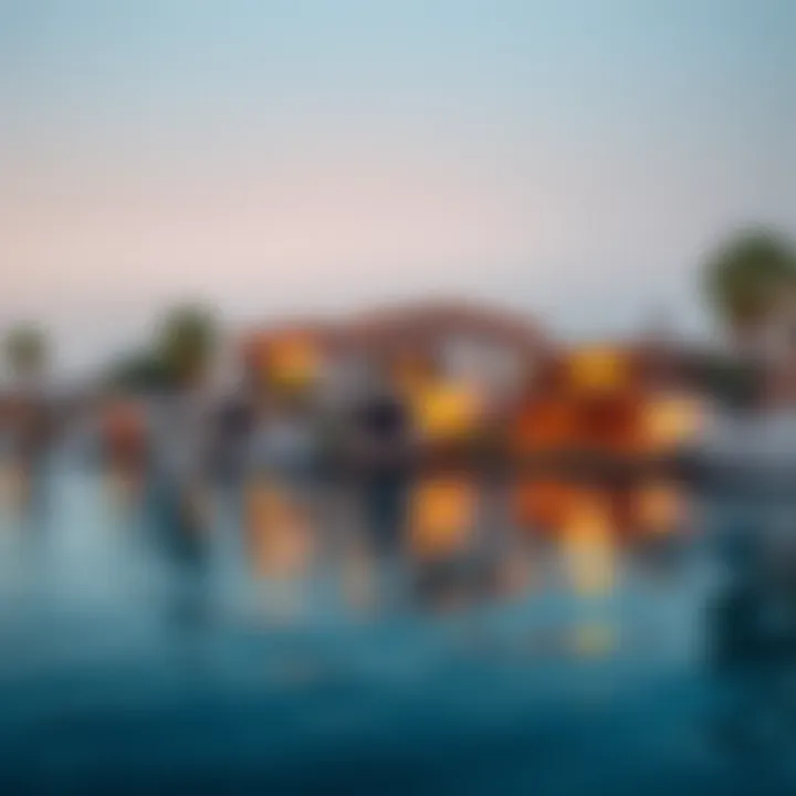 Waterfront Luxury: Real Estate Opportunities Luxurious waterfront properties highlighting real estate opportunities