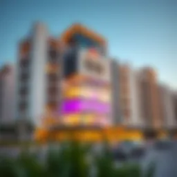 Stunning exterior view of Jewelz by Danube showcasing modern architecture