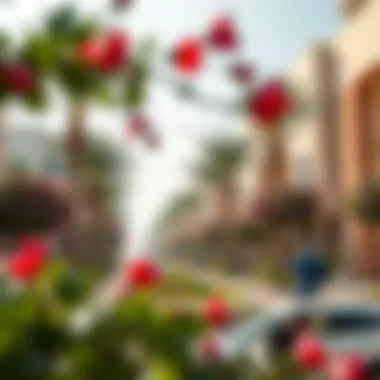 Vibrant community atmosphere in Jumeirah Park District 1