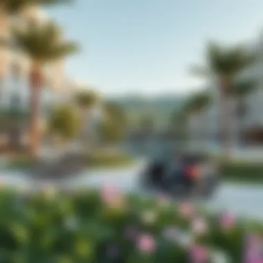 Vibrant community parks filled with greenery and recreational spaces