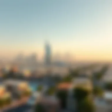 Surrounding area and skyline near Marsa Plaza