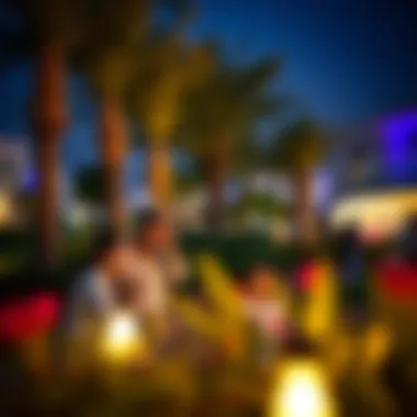 Family Lifestyle in Masakin Al Furjan Families enjoying a serene evening in the vibrant surroundings of Masakin Al Furjan.