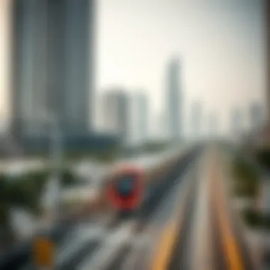 Urban landscape transformed by Metro stations