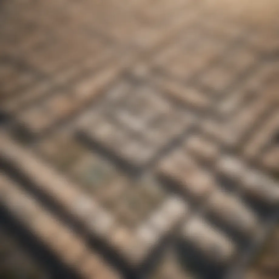 Aerial view of Mirdif City Centre showcasing its architectural design