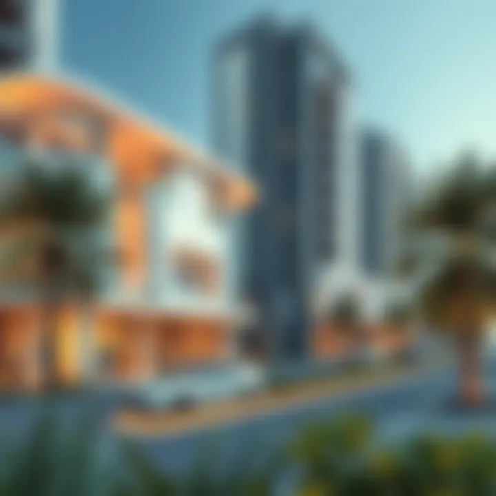 An artist's impression of a future Mudon project reflecting innovative design