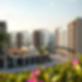 A panoramic view of a Mudon residential community showcasing modern architecture