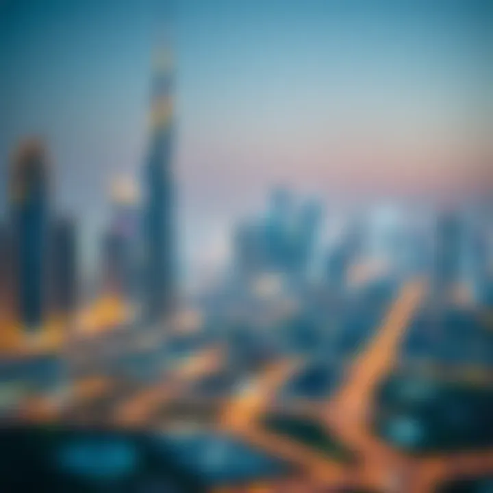 Investment Insights for Expatriates in Dubai A cityscape of Dubai symbolizing investment opportunities