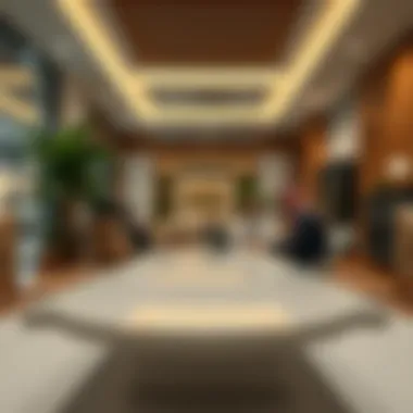 Business meeting scenario in Saudi Arabia