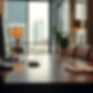 Reflecting on the End of an Expatriate Journey An empty office desk representing the end of an expatriate journey