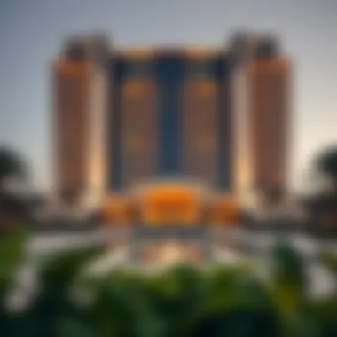 Architectural Marvel of Dubai: Paramount Hotel and Residences Stunning exterior view of the Paramount Hotel and Residences