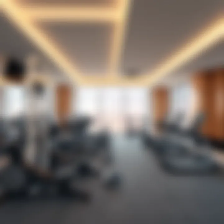 Fitness and Wellness at Paramount Hotel and Residences State-of-the-art fitness center equipped with modern exercise machines