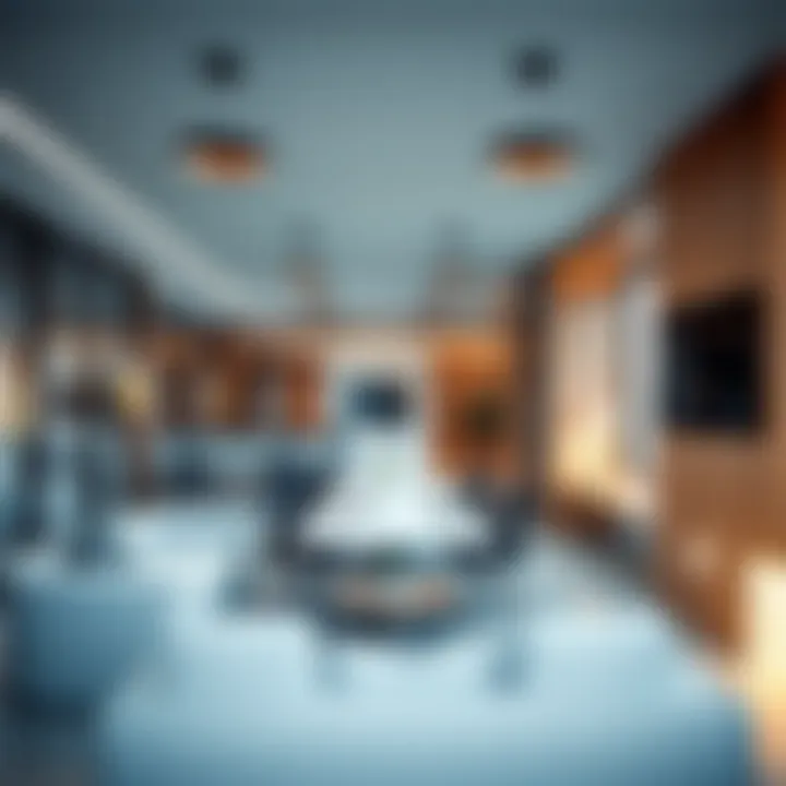 Modern office interior representing innovative real estate services