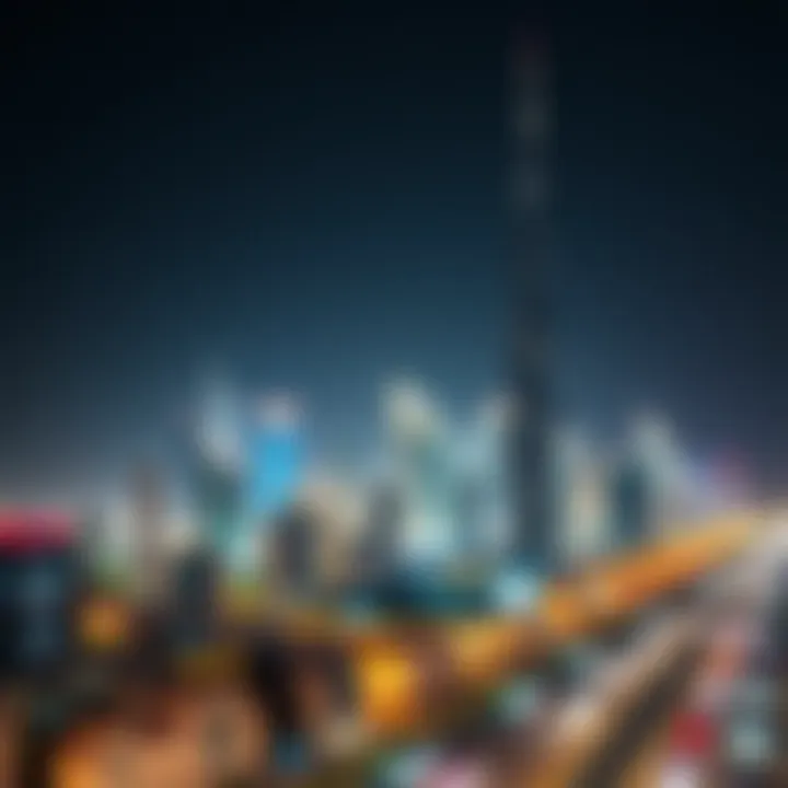 Overview of Dubai's skyline showcasing real estate growth