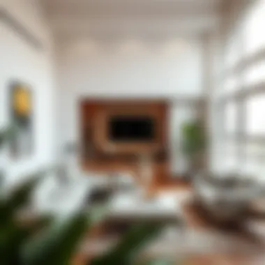 A cozy living room interior design representing rental options in Al Wasl