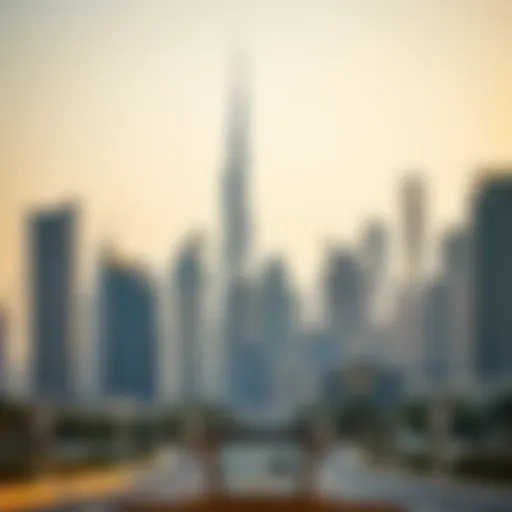 Dubai skyline representing real estate market