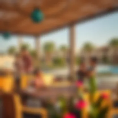 Community Life in Ruba at Arabian Ranches III Families enjoying community amenities in Arabian Ranches III