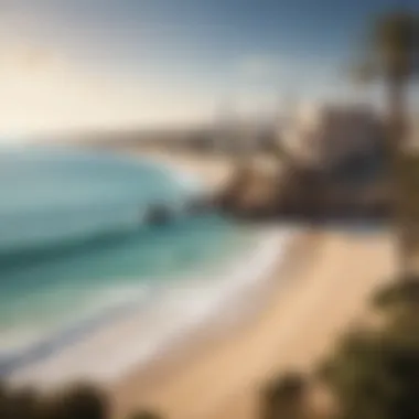 Stunning Coastal View of Shati Al Batteen Breathtaking view of Shati Al Batteen coastline