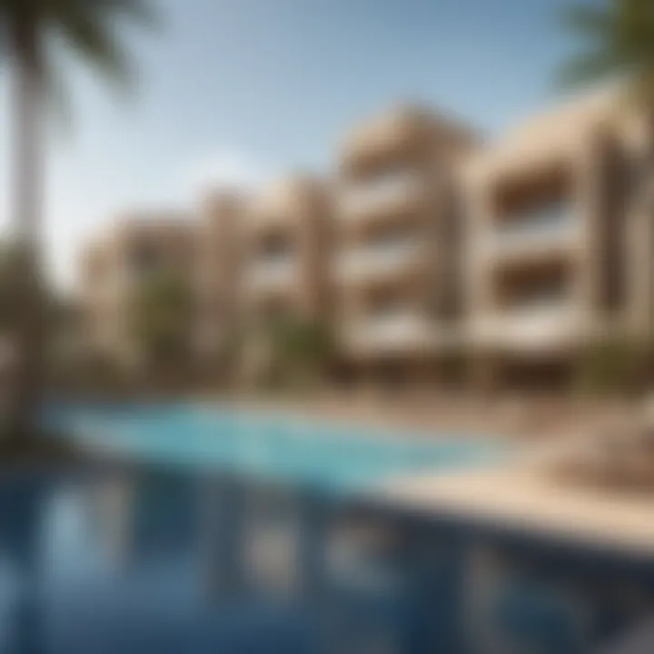 Vibrant community amenities in Shati Al Batteen