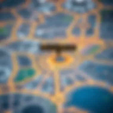 Map highlighting the strategic location of Shorooq Mirdif within Dubai