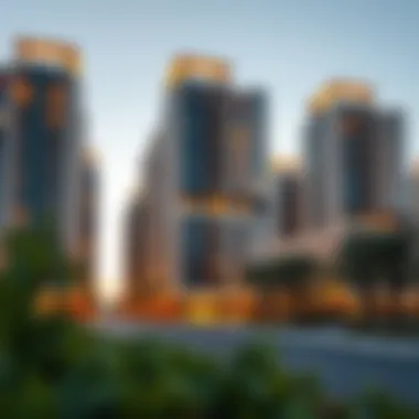 Modern residential buildings in Shorooq Mirdif reflecting urban development