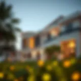 Exterior view of a luxurious Dubai property