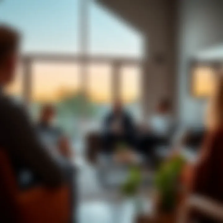 Satisfied homeowners sharing their experience