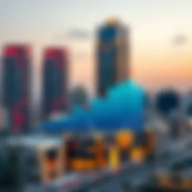 Graph showing real estate market trends in Dubai