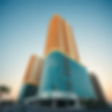 Architectural Design of Standard Chartered Tower Exterior view of Standard Chartered Tower showcasing its unique architectural design